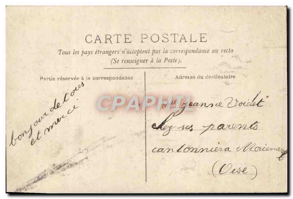 CPA Fantaisie Enfant — Verso