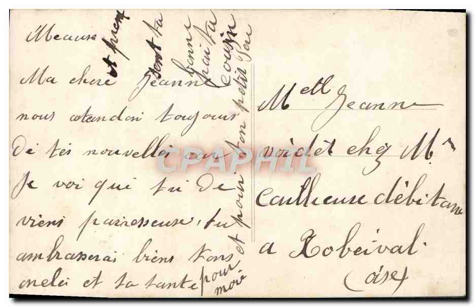 CPA Fantaisie Enfant Ste Jeanne  — Rückseite