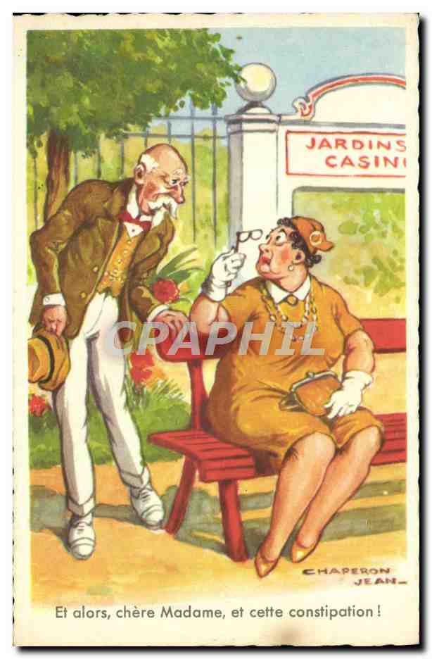 CPA Fantaisie Humour Jean Chaperon