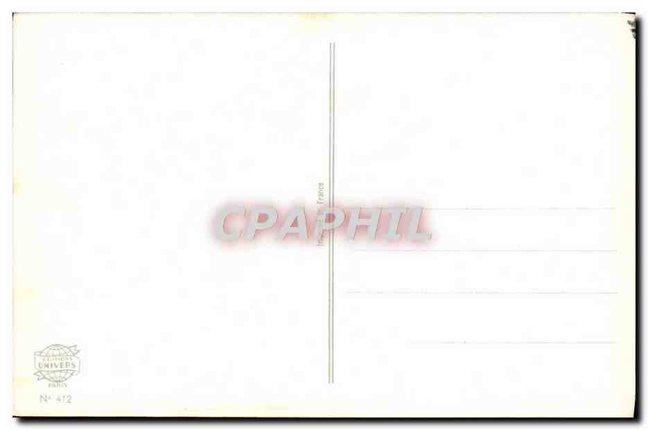 CPA Fantaisie Fleurs Chat Chaton Escargot — Back