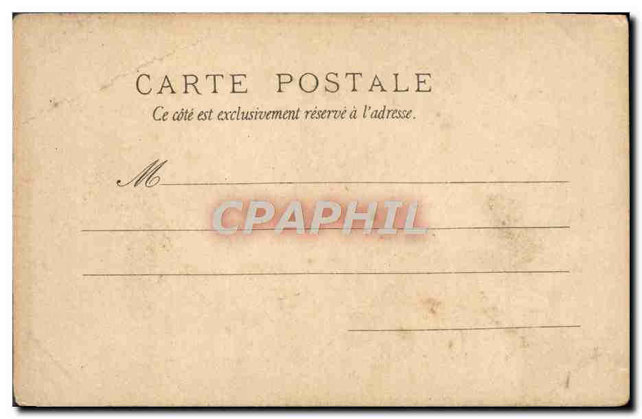 CPA Fantaisie Aux Champs  — Rückseite
