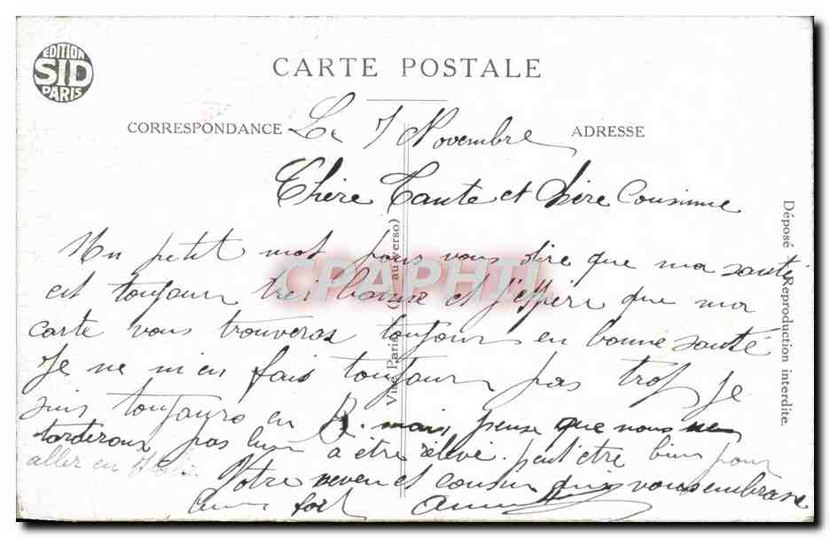 CPA La Premiere Marmite du Pepere Militaria — Rückseite
