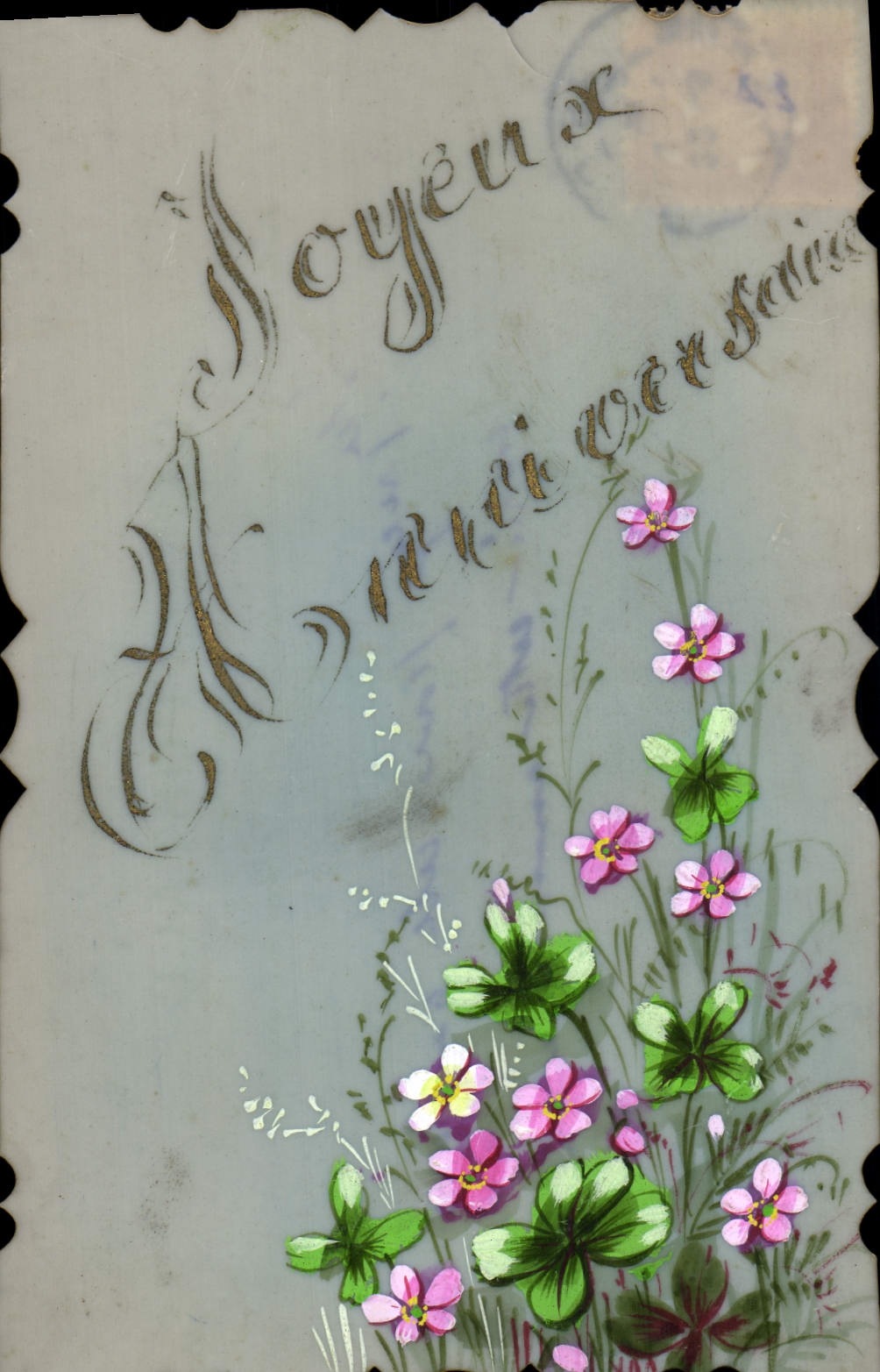 CPA Fantaisie Fleurs 