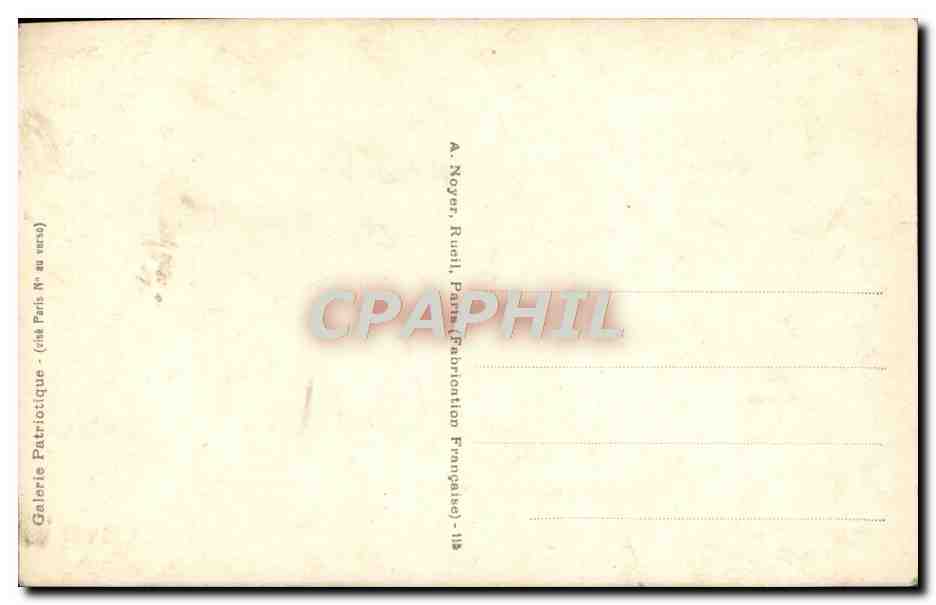 CPA Monseigneur Ruch ramenant des Blesses de la Ligne de Feu Militaria  — Rückseite