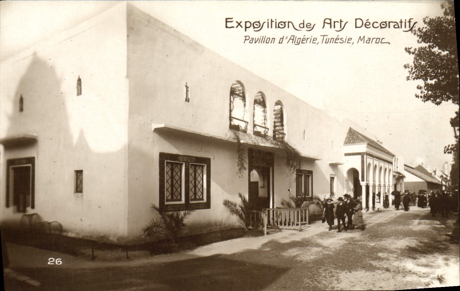 Exposition des Arts Décoratifs — Pavillon d'Algérie, Tunisie, Maroc — n°26