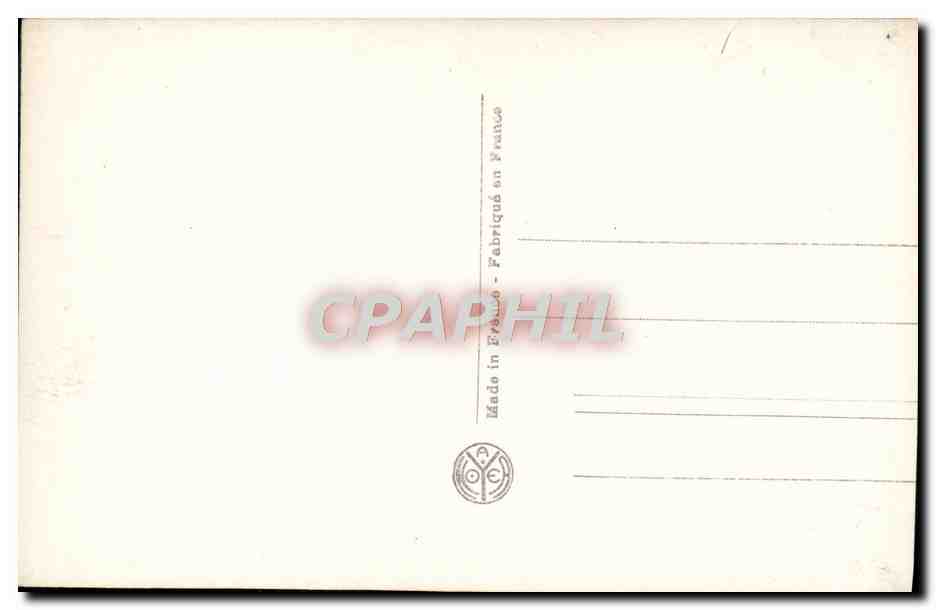 CPA Exposition des Arts Decoratifs Pavillon De Manoco — Rückseite