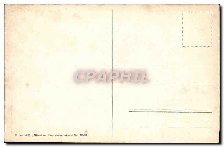 CPA Palermo  — Rückseite