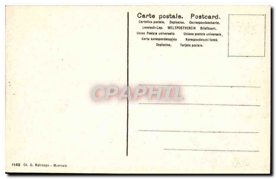 CPA Palermo Carretto Siciliano Ane Mule Folklore  — Rückseite