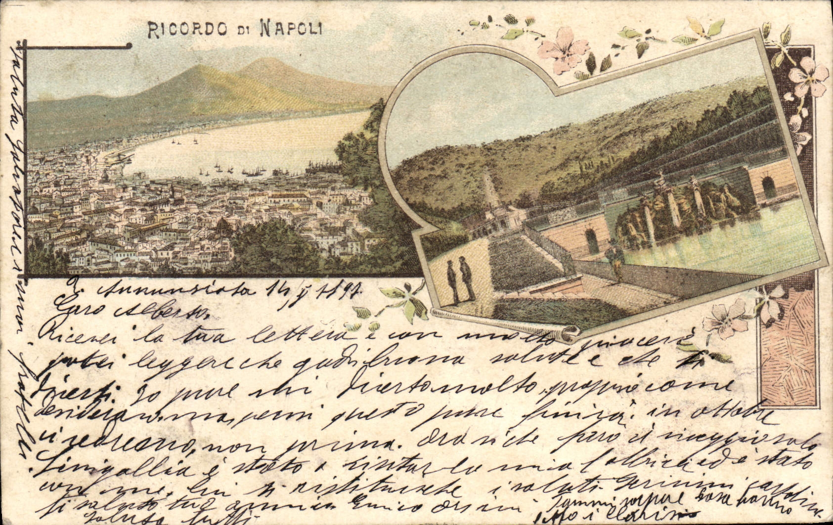 CPA Ricordo Di Napoli