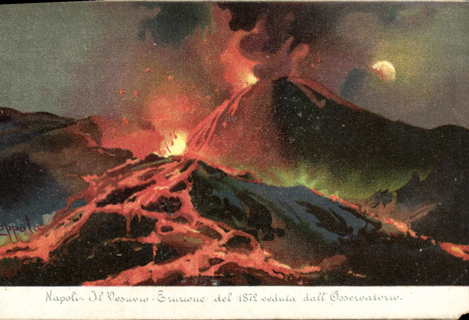 CPA Napoli il vesuvio