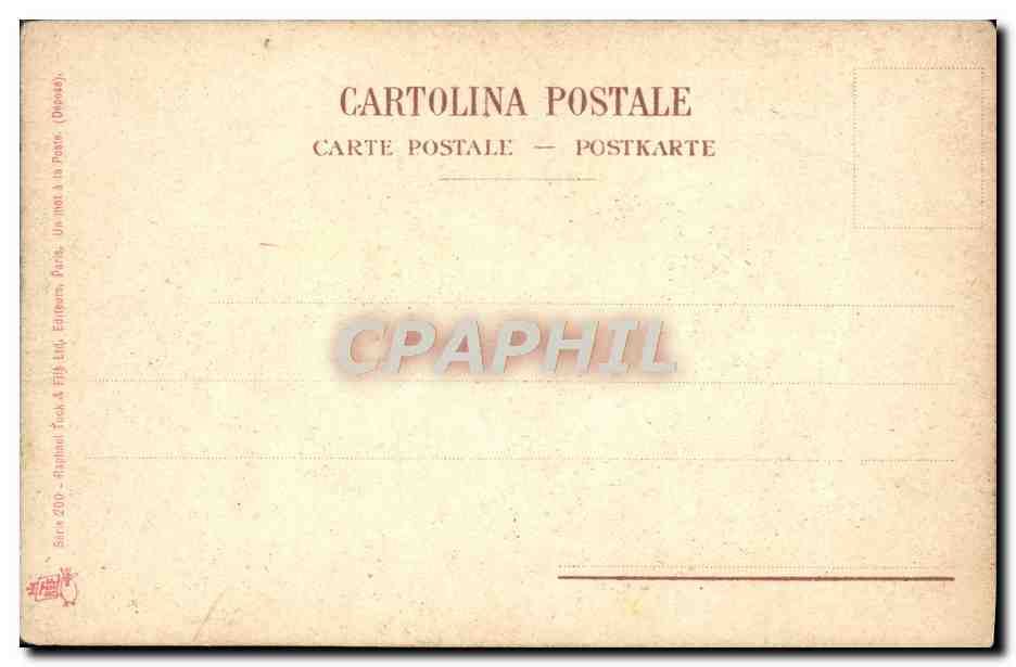 CPA Vesuvio In Eruzione — Verso