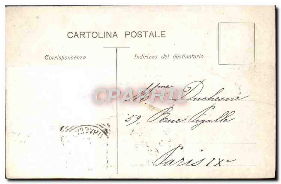 CPA Ricordo Centenario nascita del cavaliere dell Umanita TOP — Rückseite