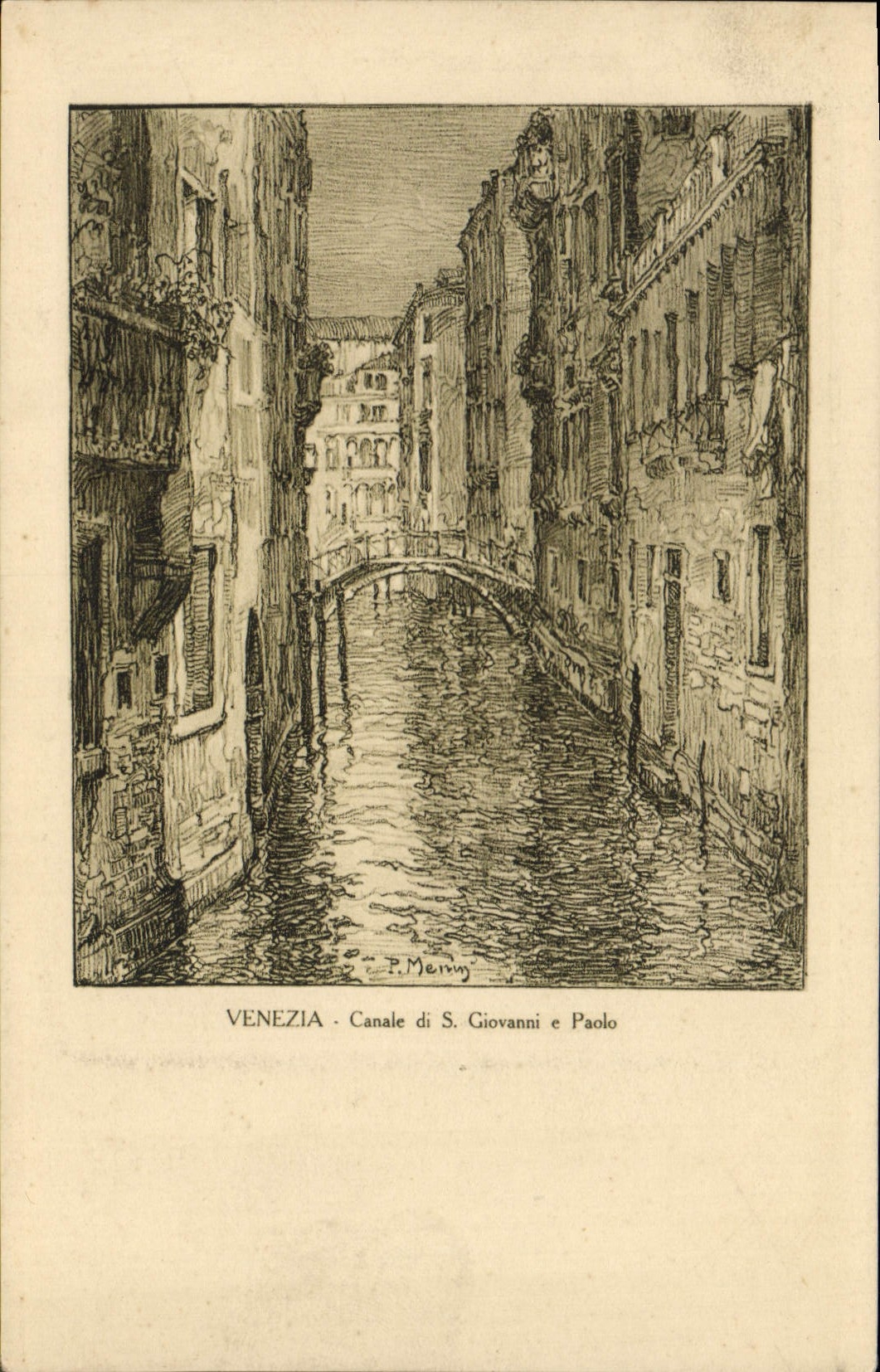 CPA Venezia Canale Di S Giovanni E Paolo