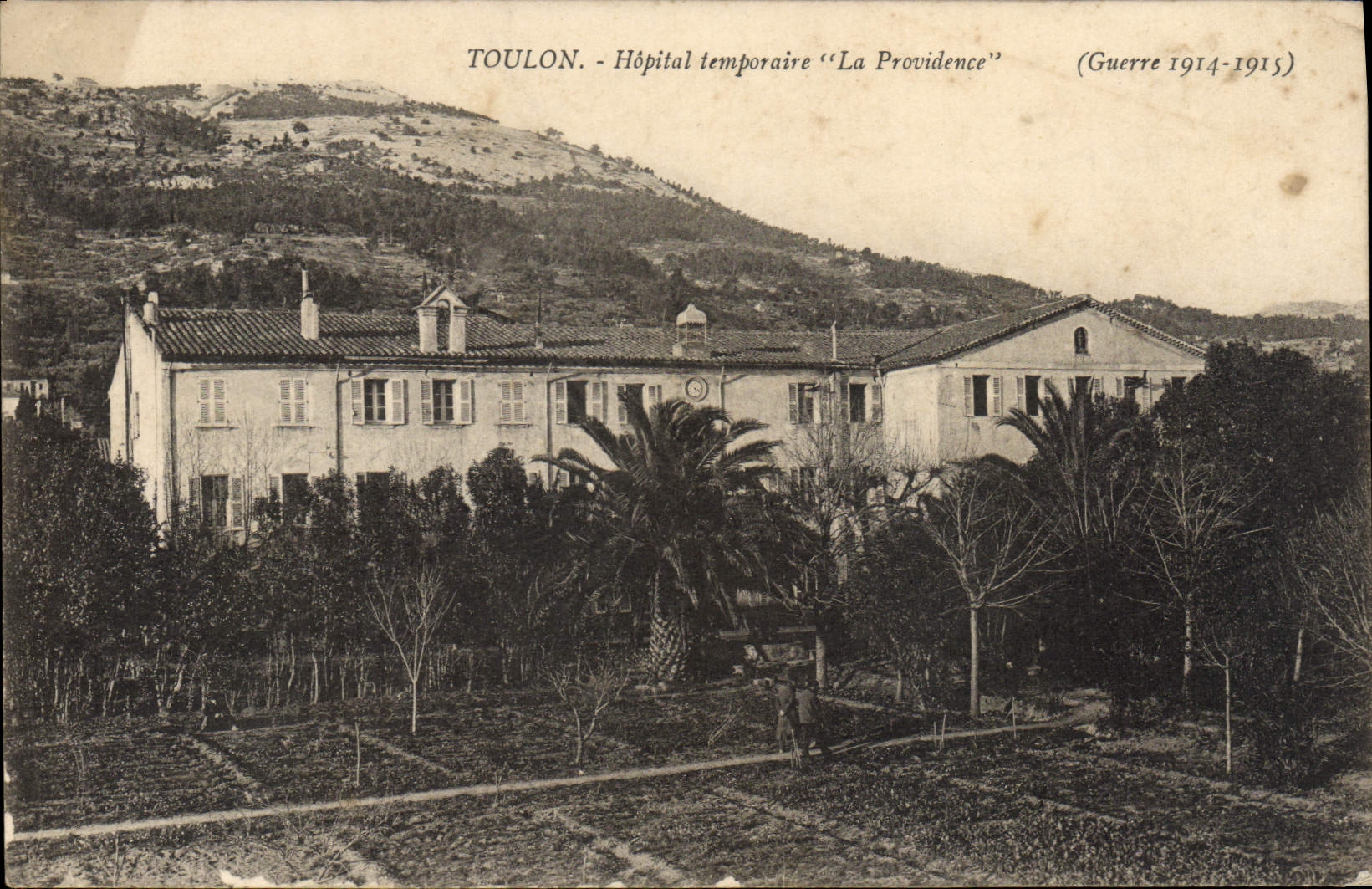 CPA Toulon Hopital Temporaire La Providence