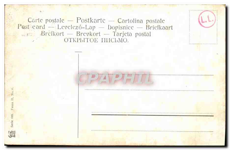 CPA Egypte Chameau  — Rückseite