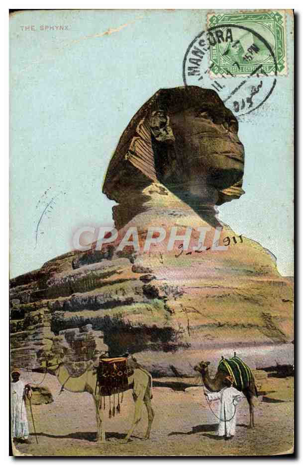 Le Sphinx — Égypte — éditeur Lichtenstern & Haraut, n°21