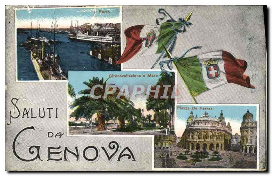 CPA Genova Saluti 