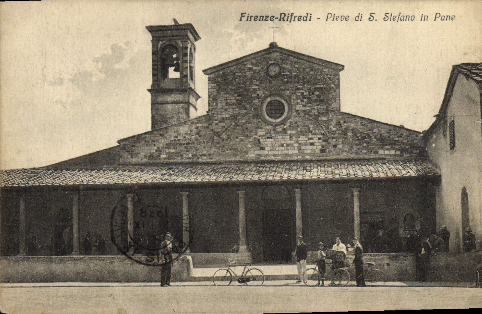 CPA Firenze Rifredi Pieve di S Stefano in Pane 