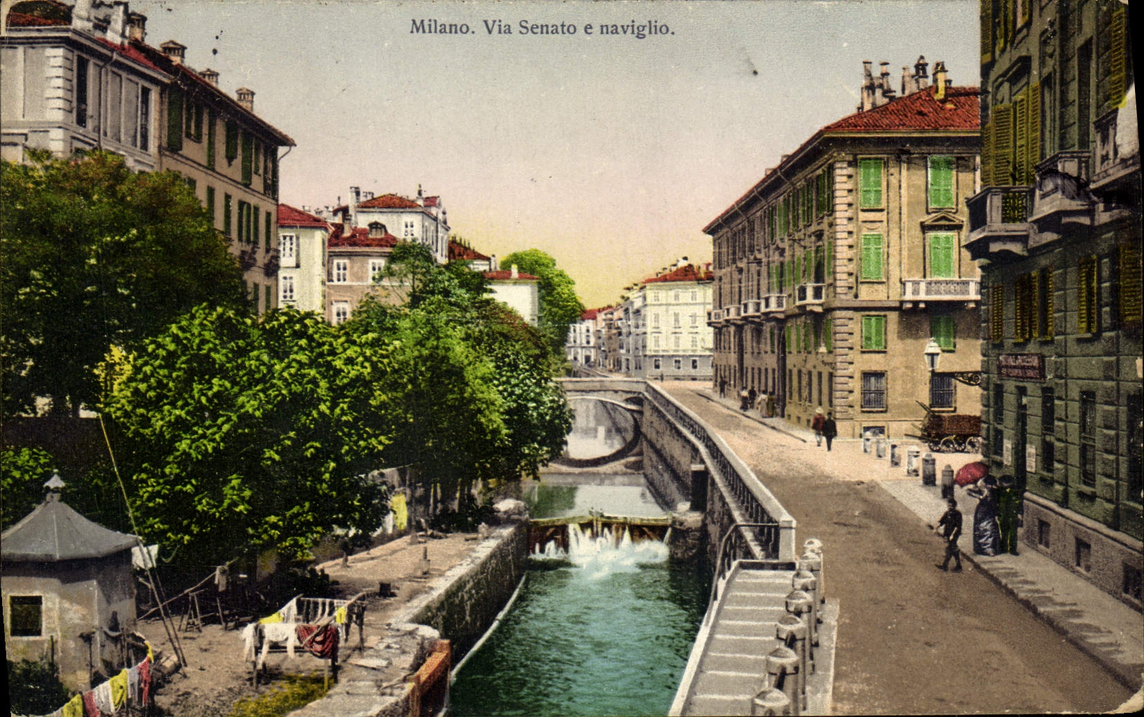 CPA Milano Via Senato Naviglio