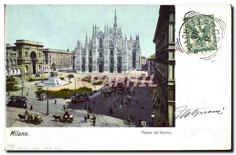 CPA Milano Piazza del Duomo