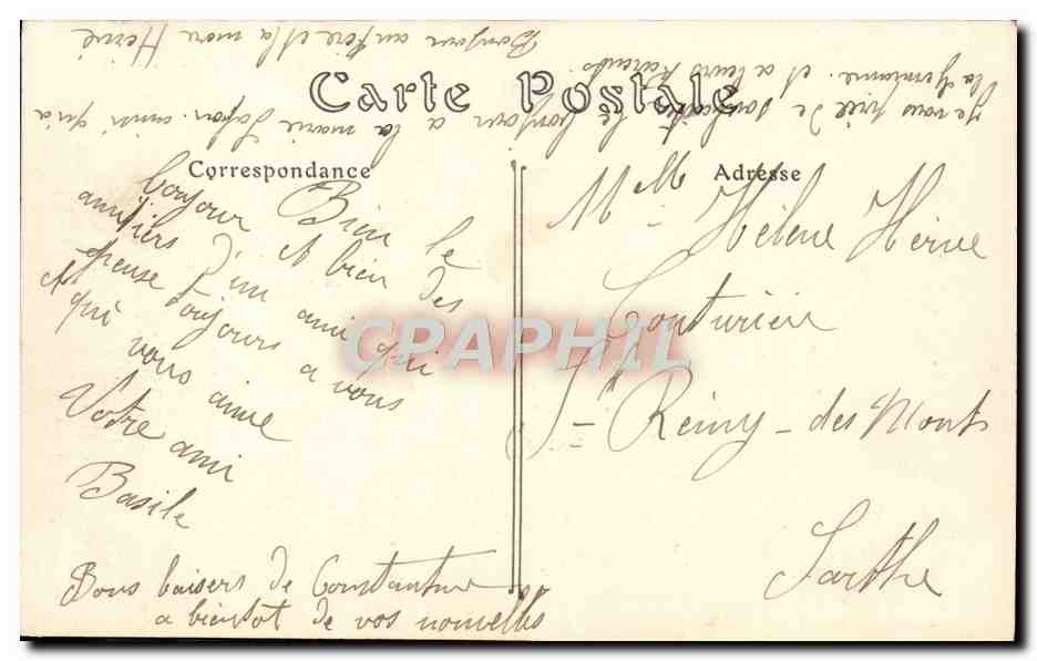 Ejército ruso — Infantería — Campaña de 1914 — ND. Fotografía — Reverso