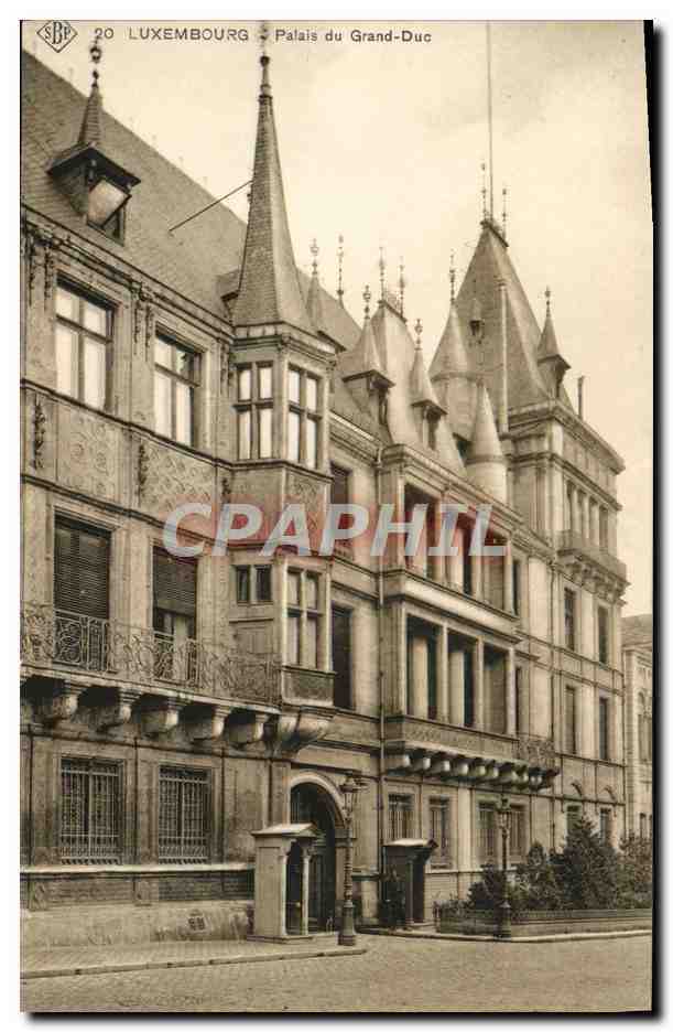 CPA Luxembourg Palais du Grand Duc