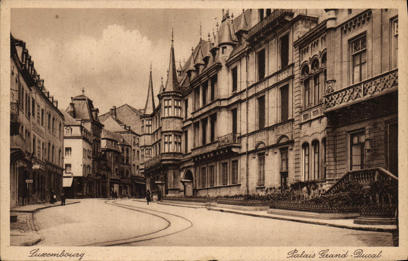 CPA Luxembourg Palais Grand ducal