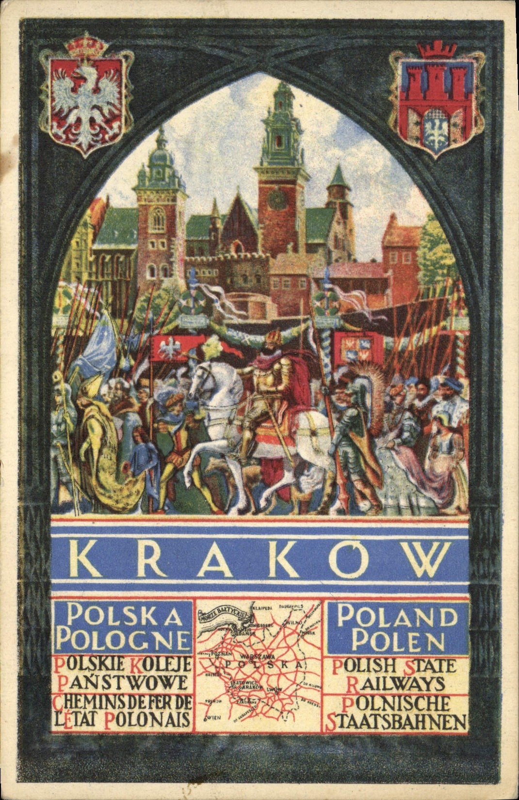 CPA Krakow Pologne Polska Poland