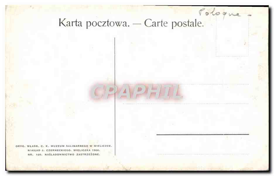 CPA Stachiewicz Wieliczka Militaria — Verso