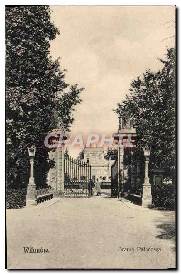 CPA Wilanow Brama Palacowa Wilanow 