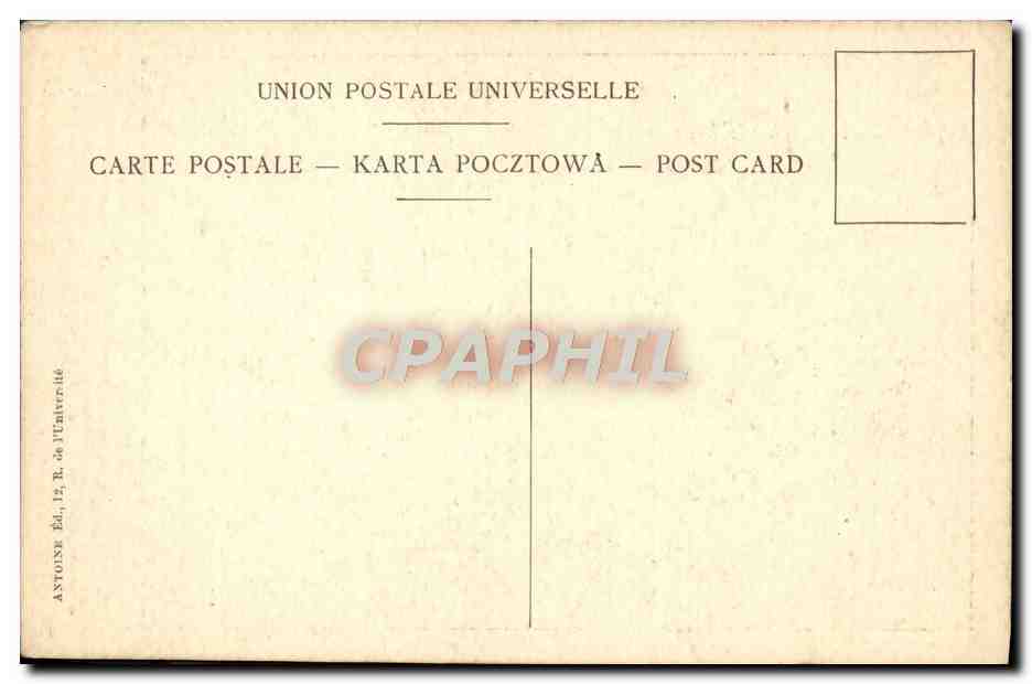 CPA L'aigle polonais avec le genealogie des branches regnantes jusqu'en 1612 Aigle Wilanow  — Rückseite