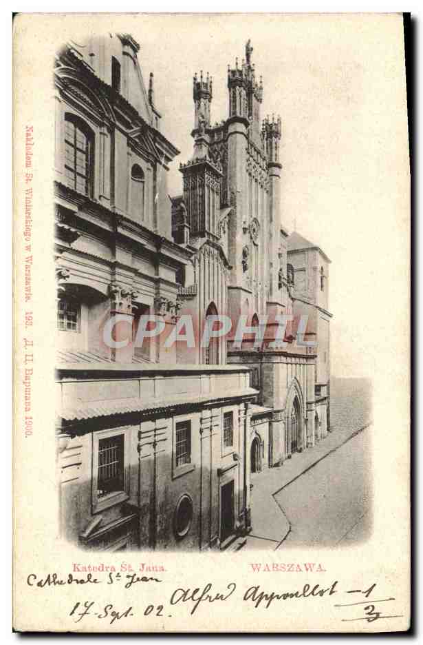 Cathédrale Saint-Jean — WARSZAWA — Société graphique à Genève, n°1