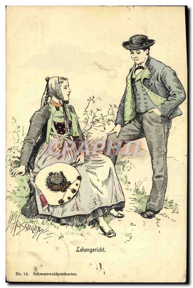 Lehengericht — Schwarzwaldbild — Hassmann, Nr. 12