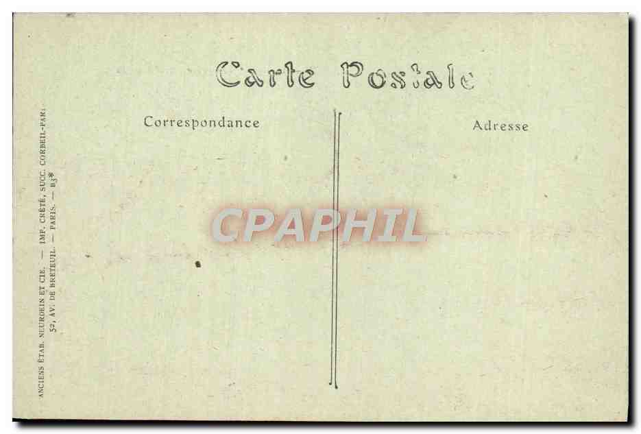 CPA Nice Vue Generale Prise du Chateau — Rückseite