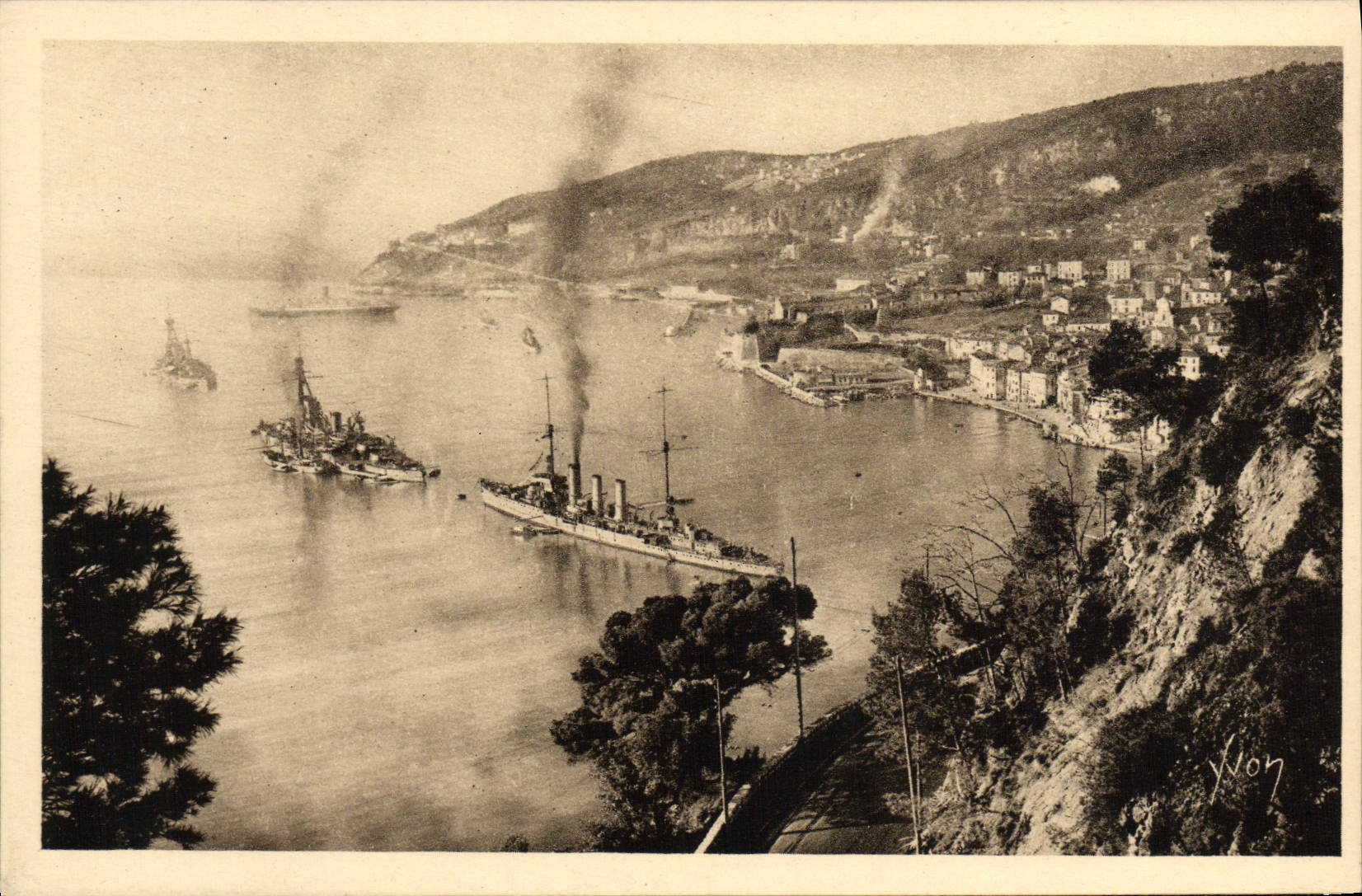 La Rade — Villefranche (Alpes-Maritimes) — Les Éditions d'Art Yvon