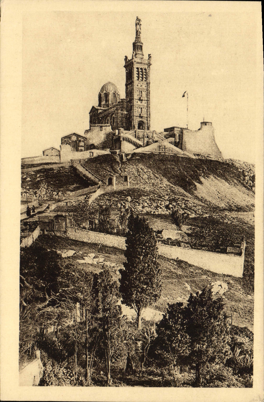 CPA Marseille Notre Dame de la Garde