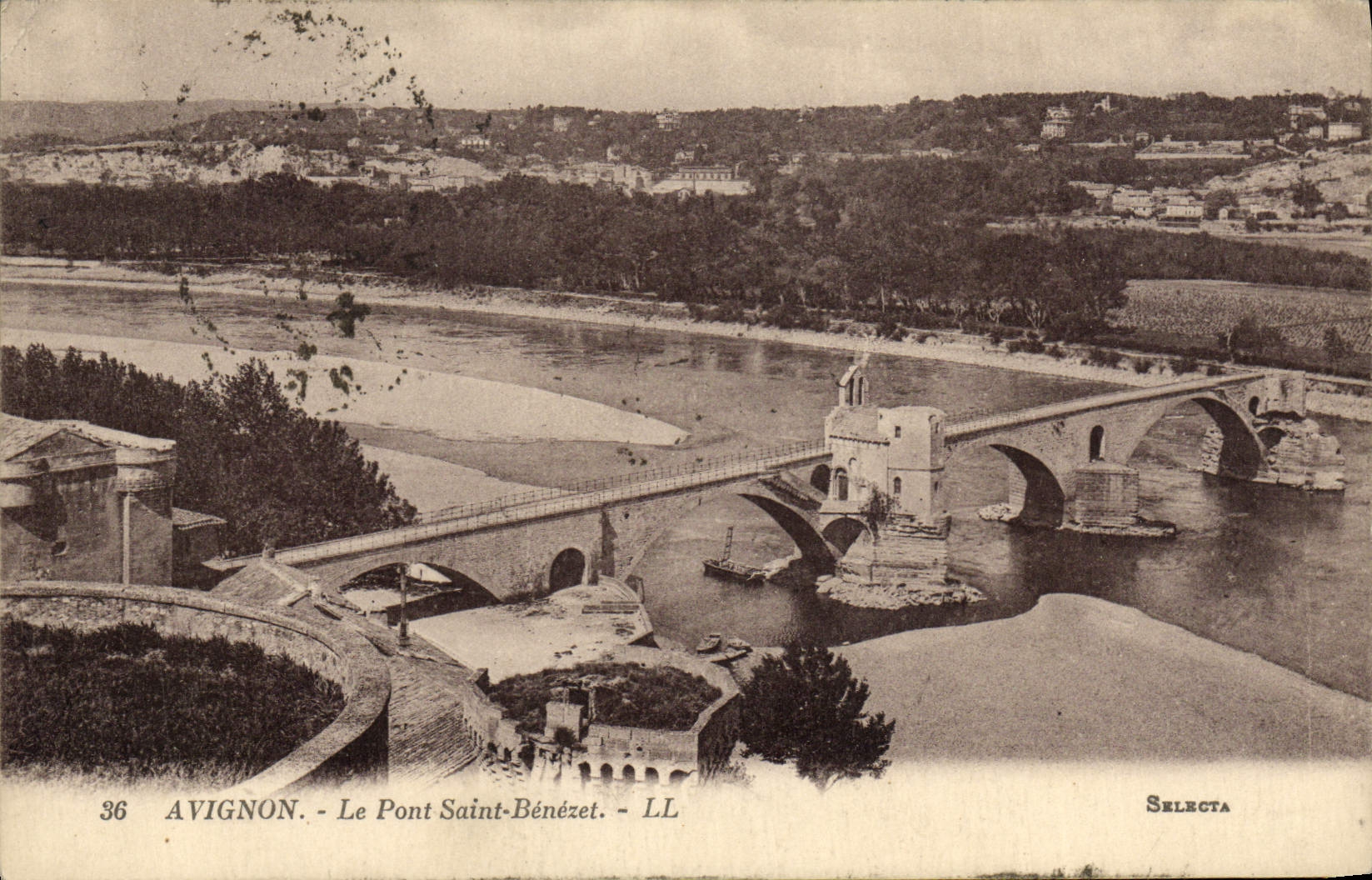 CPA Avignon Le Pont Saint Benezet