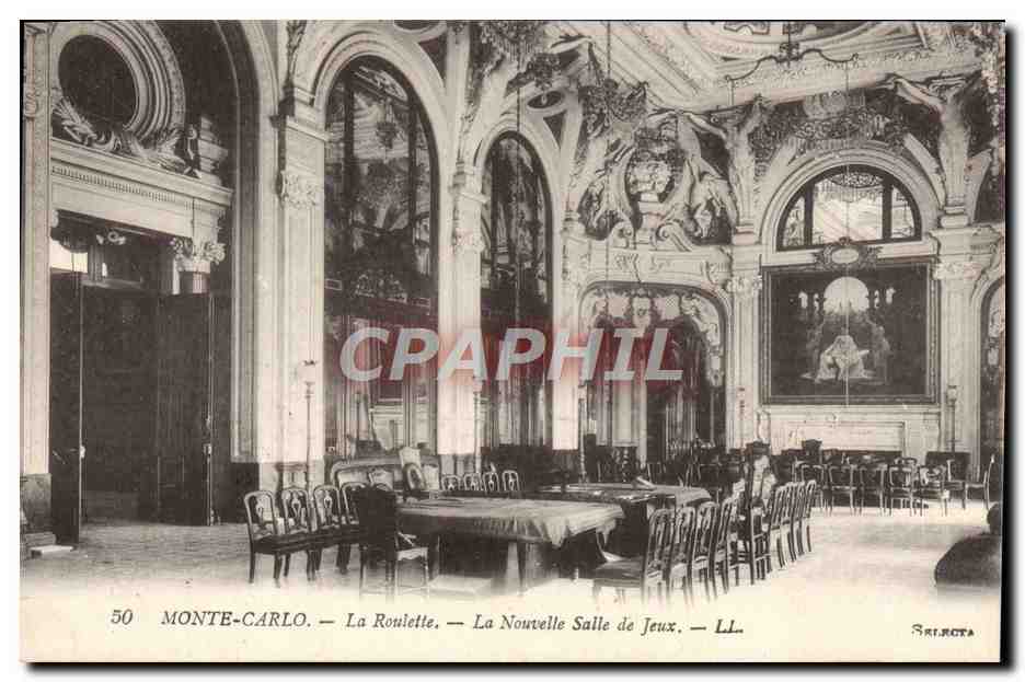 Monte-Carlo — La Roulette — La Nouvelle Salle de Jeux — LL. — Priiota