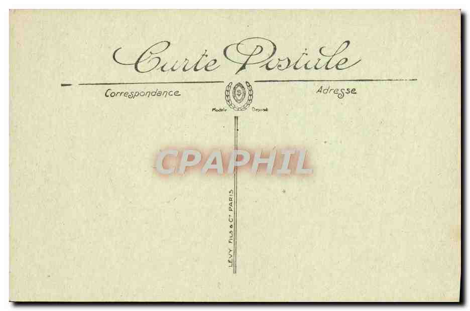 CPA Monte Carlo Le Casino et les terrasses — Rückseite