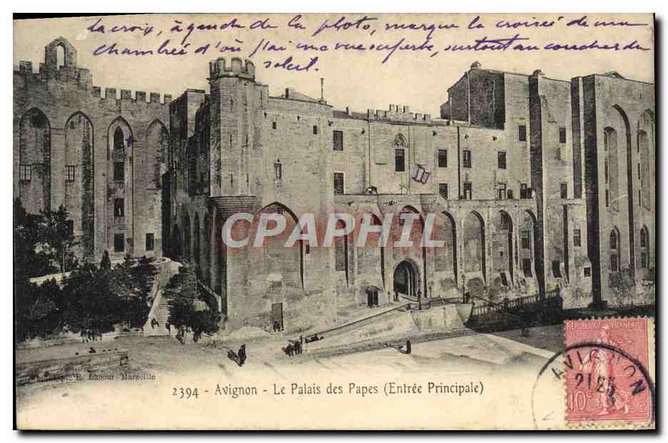 CPA Avignon Le Palais des Papes