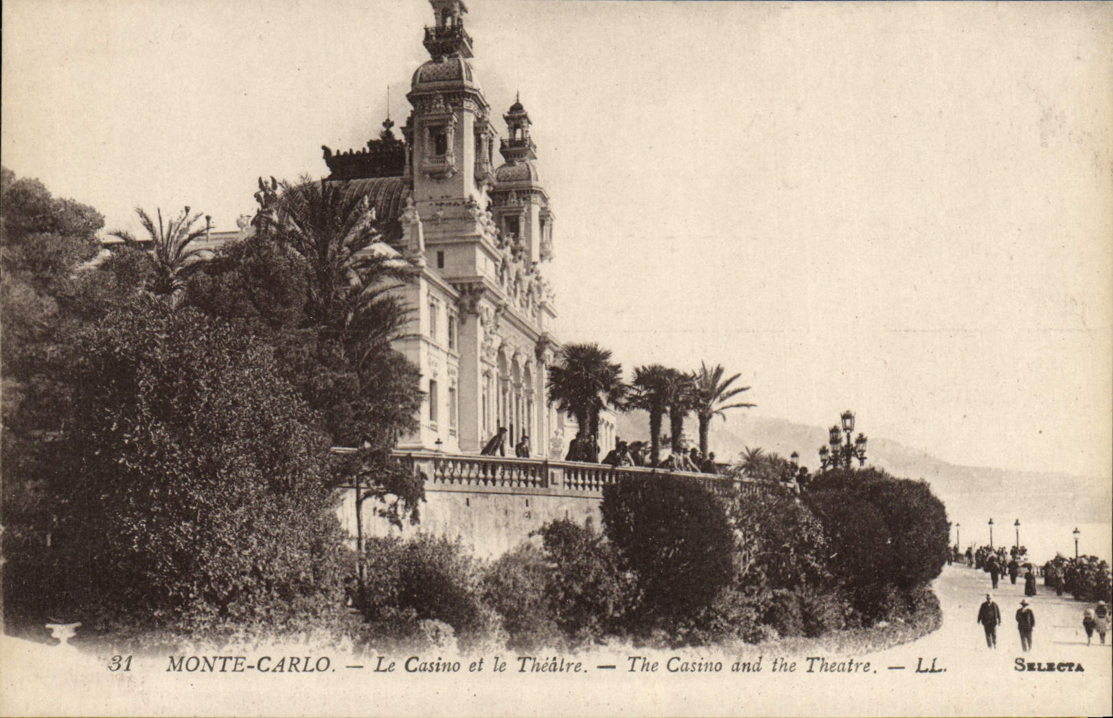 CPA Monte Carlo Casino et le Theatre