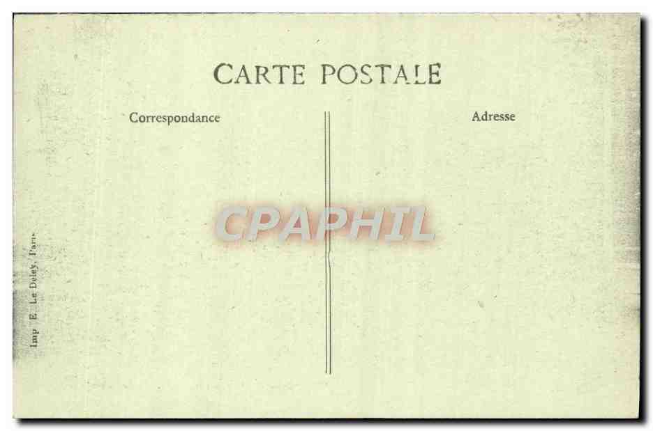 CPA Monte Carlo Le Casino et les Terrasses — Rückseite