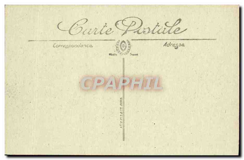 CPA Monte Carlo Vue entre les Oliviers  — Rückseite