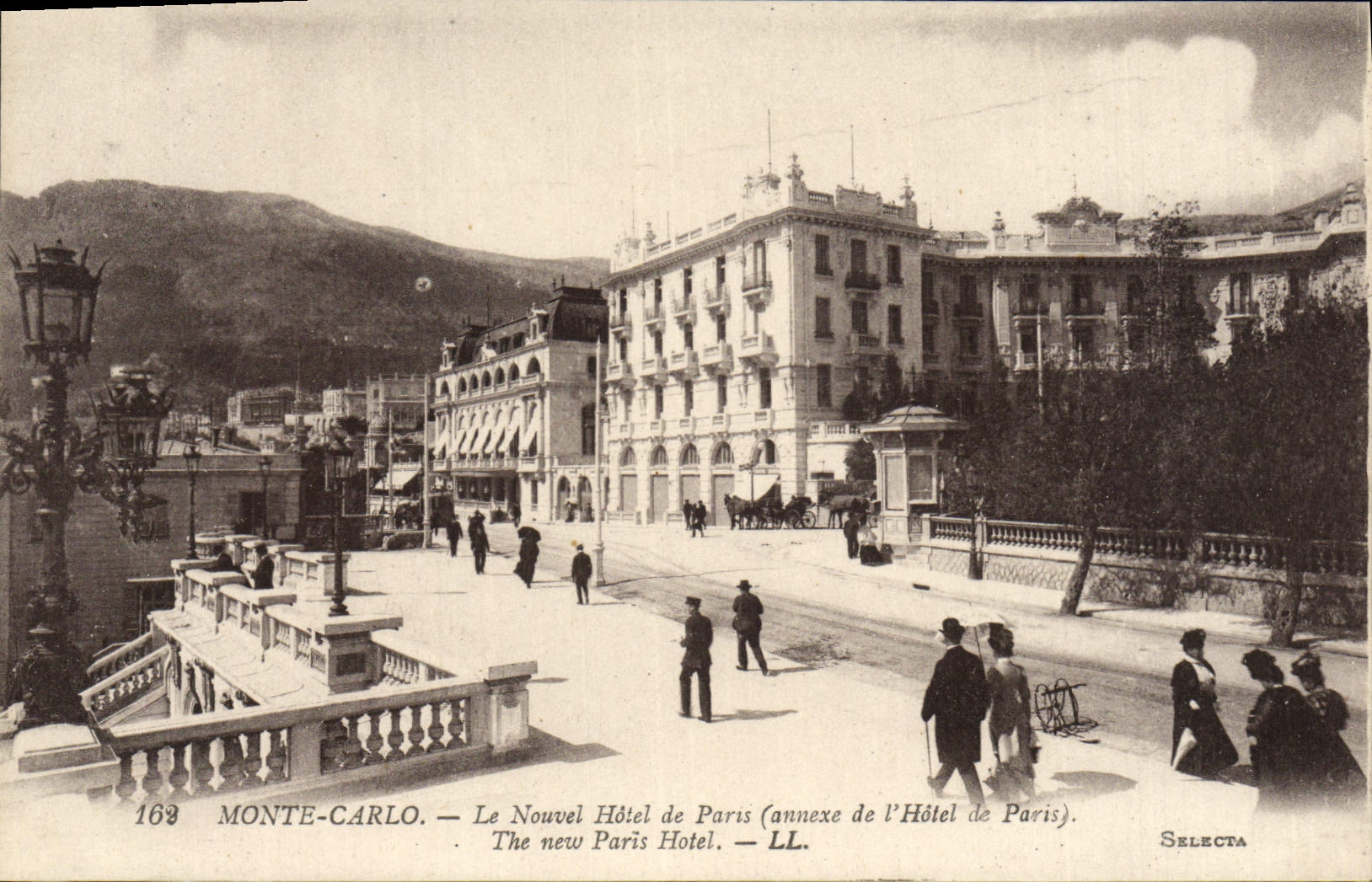 CPA Monte Carlo Le Nouvel Hotel de Paris annexe de l'hotel de Paris