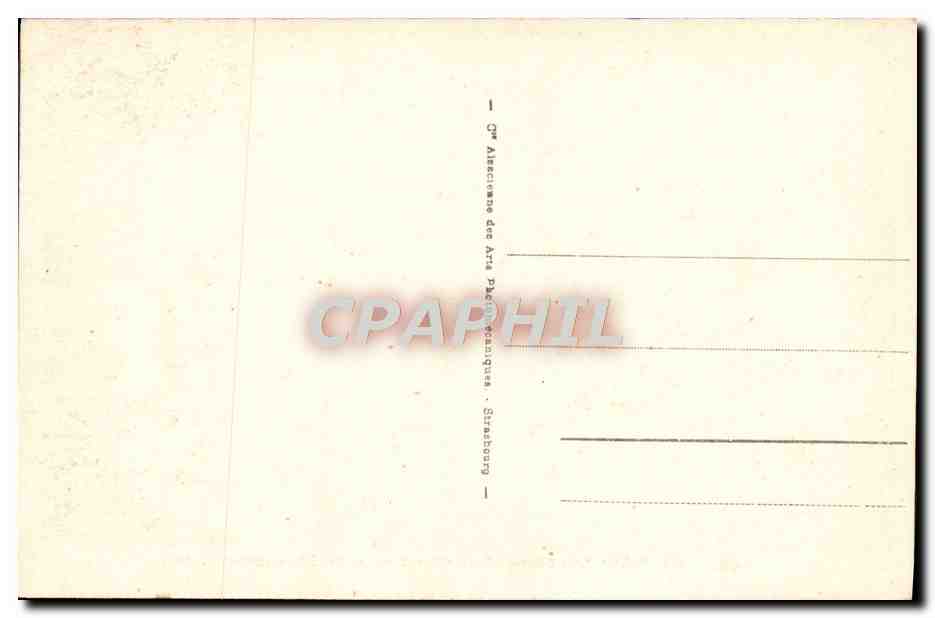 CPA Nice Le General Bonaparte Courrier de Corse sortant du port Bateau — Rückseite
