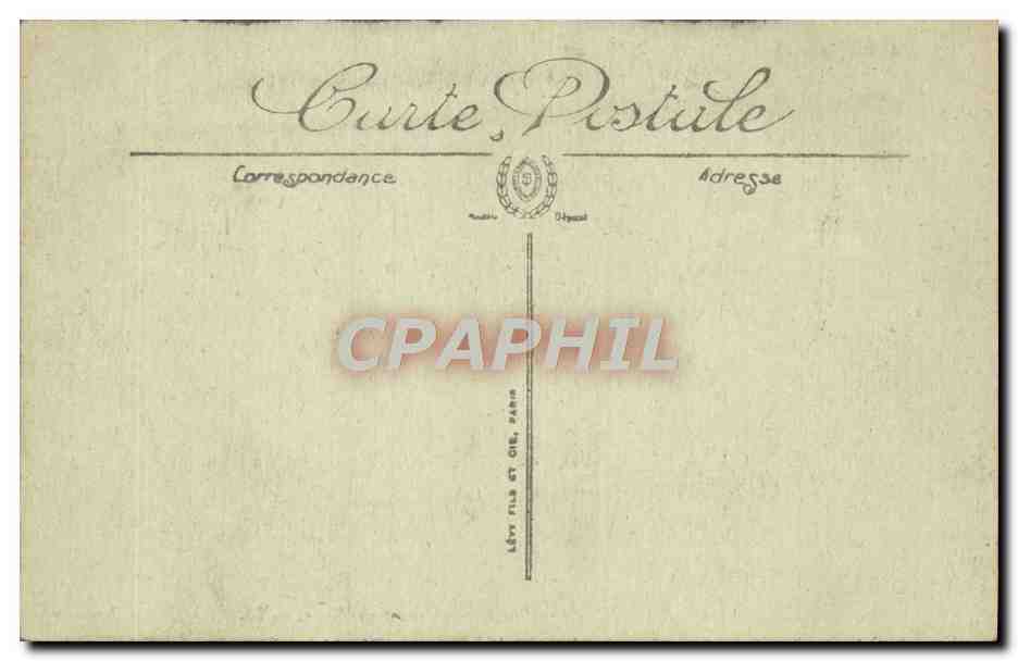CPA Nice Rue Saint Francois De Paule — Rückseite
