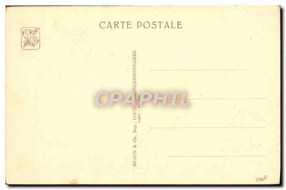 Place d'Honneur — Exposition Coloniale Internationale — Paris 1931 — Basin Arch — Rückseite