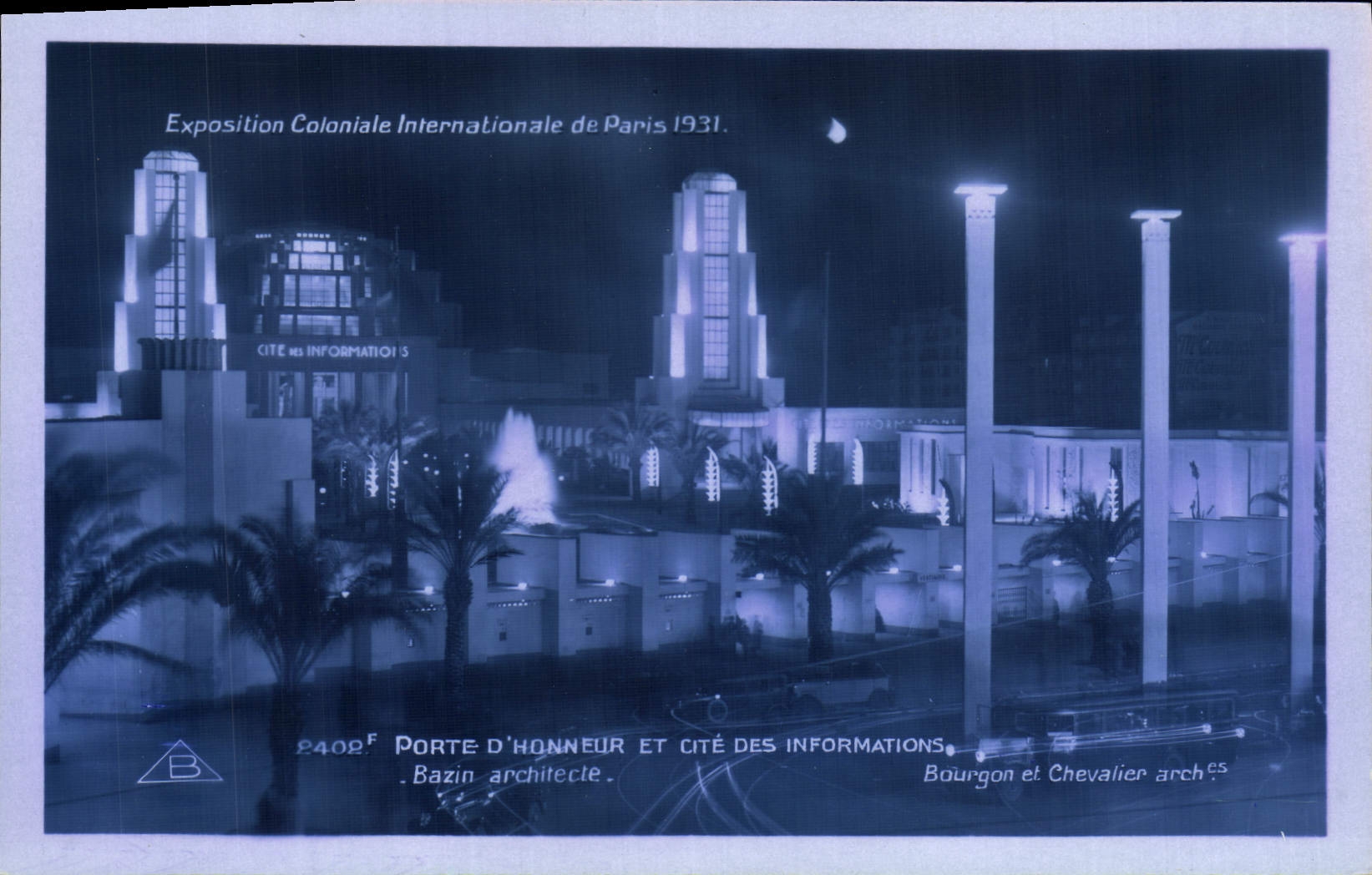 CPA Exposition Coloniale Internationale de Paris 1931 Porte d'honneur et cite des Informations