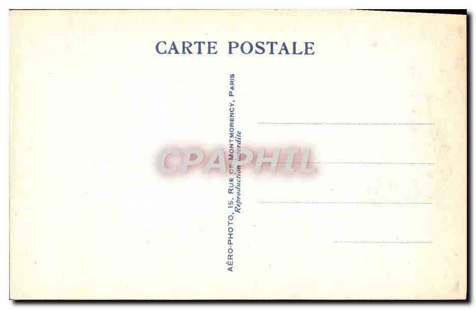 CPA Exposition Coloniale Internationale De Paris 1931 Vue aerienne Un coin de l'exposition — Verso