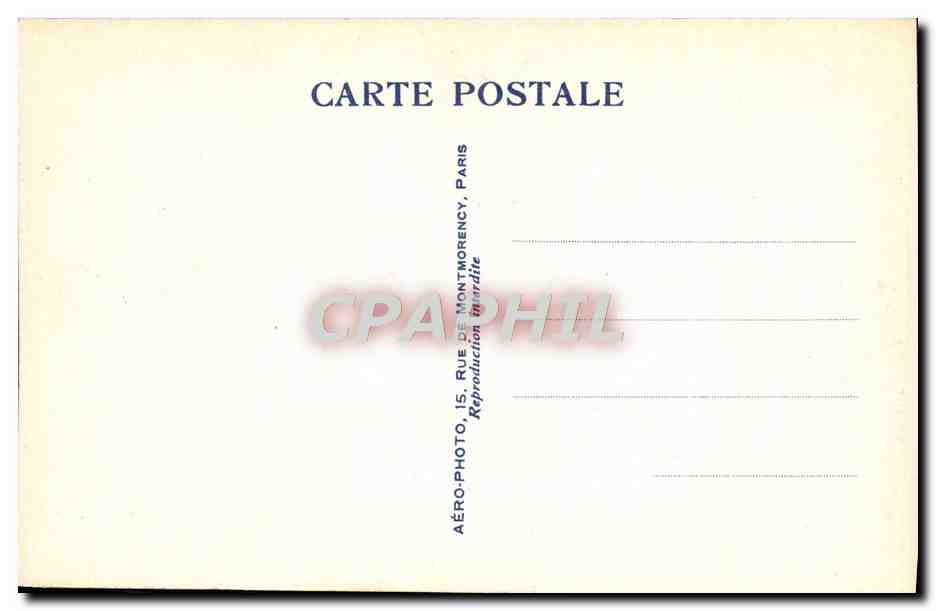 CPA Exposition Coloniale Internationale De Paris 1931 Vue aerienne Les Beaux ARts — Verso